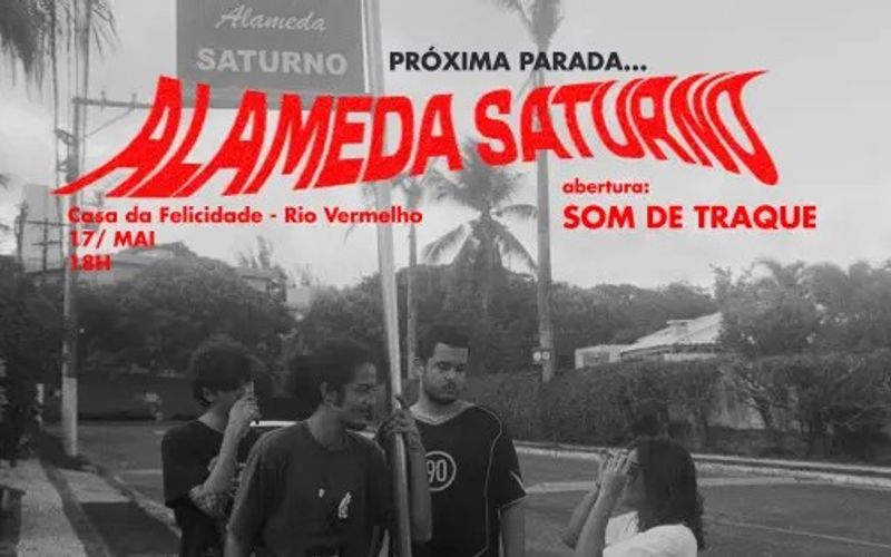 A banda Alameda Saturno promove uma noite de psychpop, MPB e rock psicod&eacute;lico no Rio Vermelho/Foto: Divulga&ccedil;&atilde;o&nbsp;