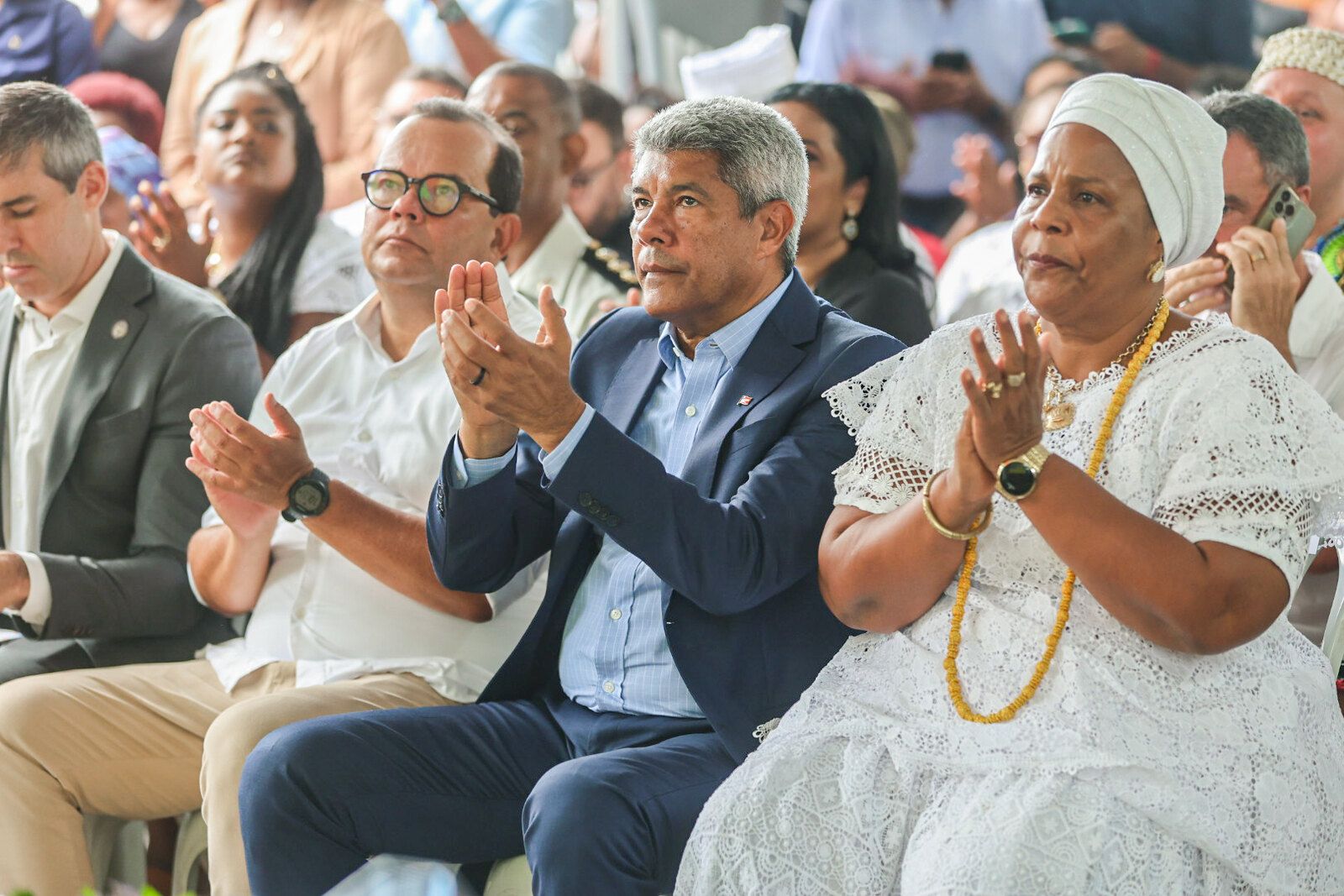 Jerônimo Rodrigues prega respeito a religiões de matriz africana | Foto: Adriel Francisco/GOVBA