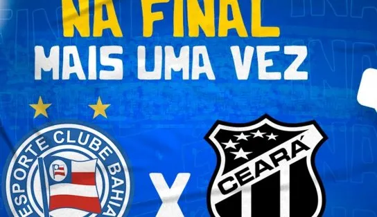 Bahia x Ceará: acompanhe o lance a lance da primeira partida da final da Copa do Nordeste 2021