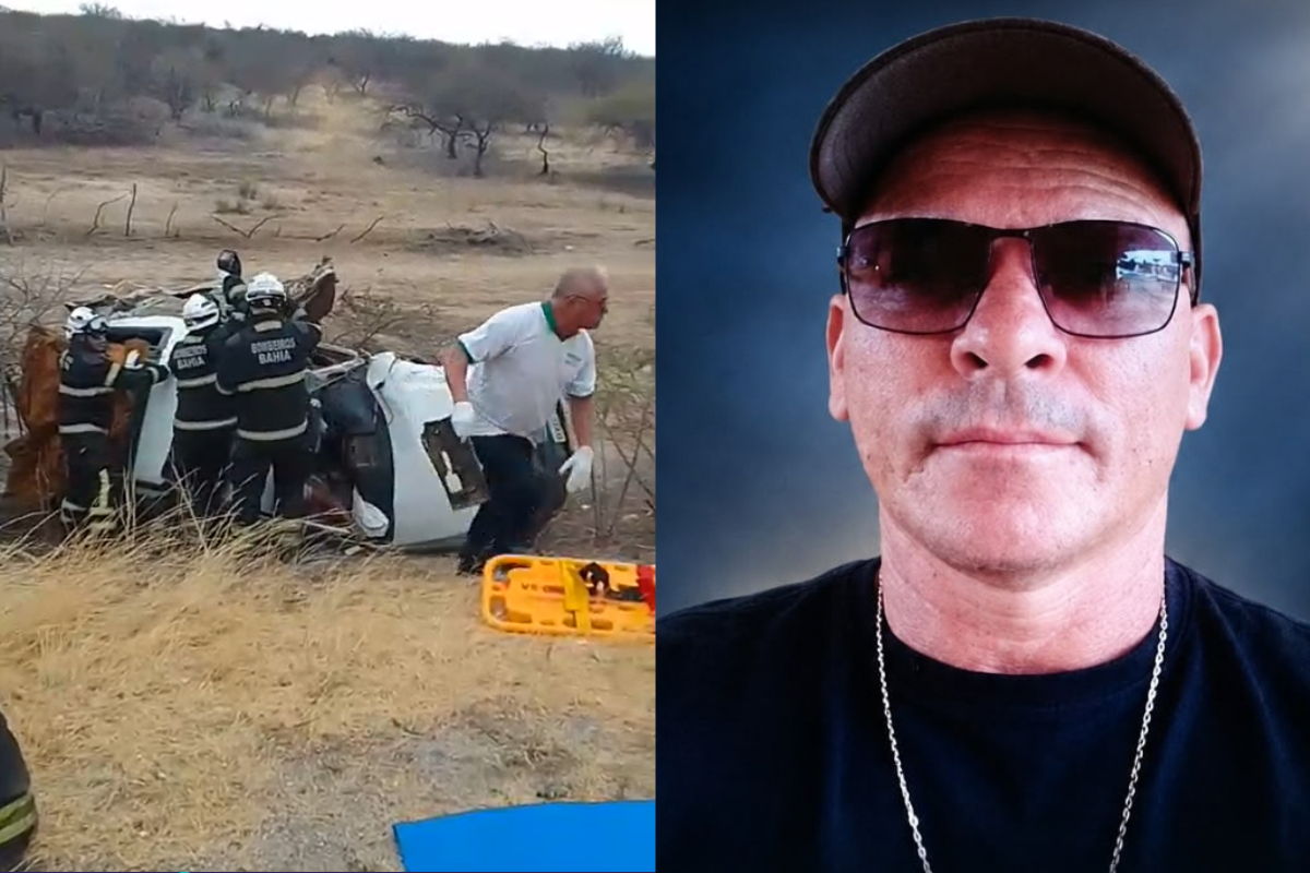 Colis&atilde;o entre ve&iacute;culos deixa homem morto e outras tr&ecirc;s pessoas feridas no norte da Bahia. Foto: Reprodu&ccedil;&atilde;o Redes Sociais 