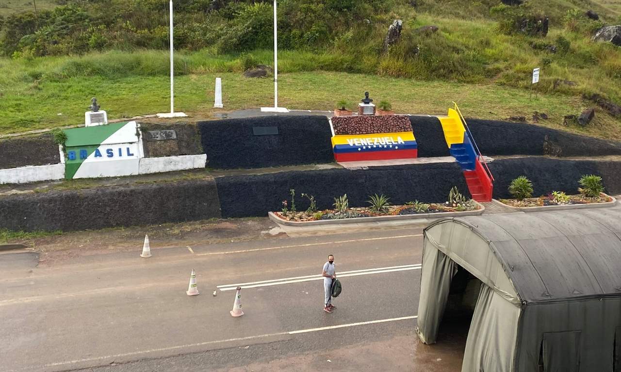 Ap&oacute;s fronteira ser fechada, Ex&eacute;rcito monitora movimenta&ccedil;&atilde;o Brasil-Venezuela.Foto: Reprodu&ccedil;&atilde;o | X