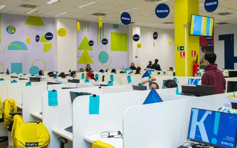 A Konecta &eacute; uma multinacional de origem espanhola especializada em servi&ccedil;os de BPO (Business Process Outsourcing) e experi&ecirc;ncia do cliente/Foto: Divulga&ccedil;&atilde;o/Konecta&nbsp;