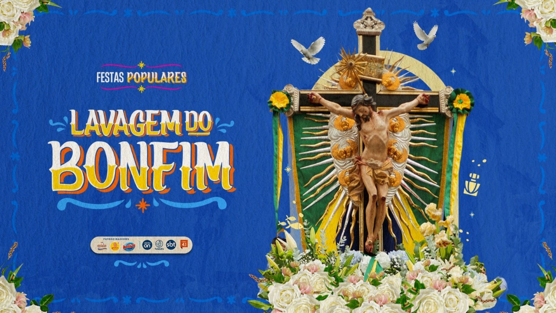Lavagem Do Bonfim. | Foto: Reprodu&ccedil;&atilde;o TV Aratu 