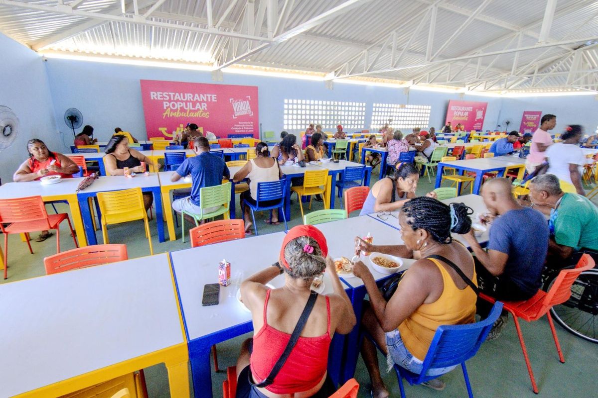 Refei&ccedil;&otilde;es Gratuitas para ambulantes no Carnaval de Salvador