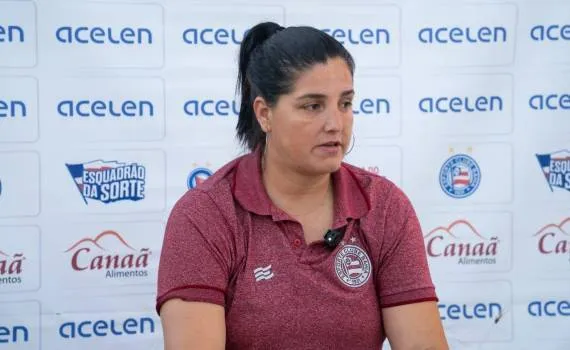 Treinadora do Bahia analisa empate com o Taubaté e elogia atuação defensiva da equipe
