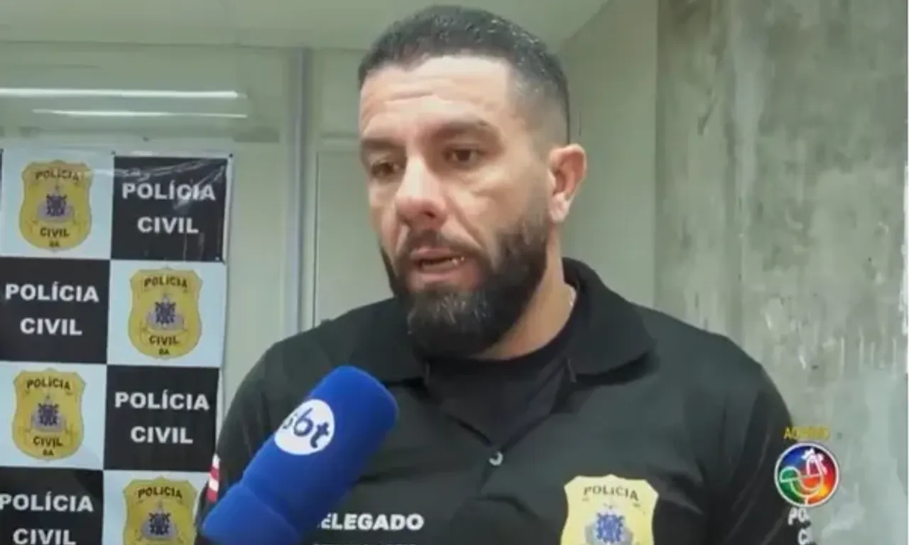 Delegado disse que suspeito na morte Brenda percebeu que seria capturado. Foto: Reprodu&ccedil;&atilde;o | TV Aratu