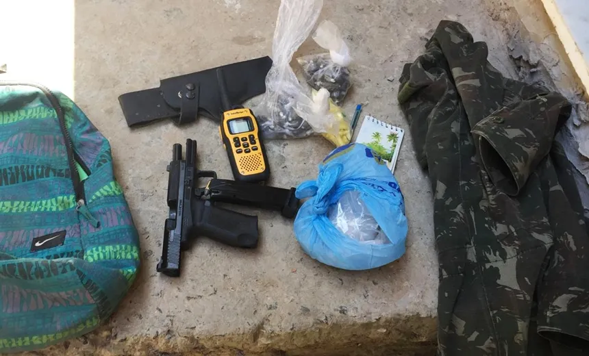 Suspeito de pelo menos três crimes, “matador” da Santa Cruz é preso com pistola turca