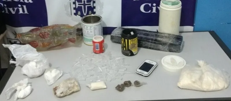 DEU RUIM: Traficante é preso com dois quilos de drogas em Cruz das Almas