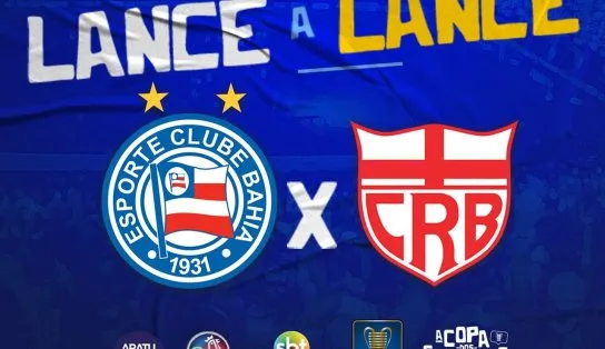 Bahia x CRB: acompanhe o lance a lance desta partida válida pelas quartas de final da Copa do Nordeste 2021