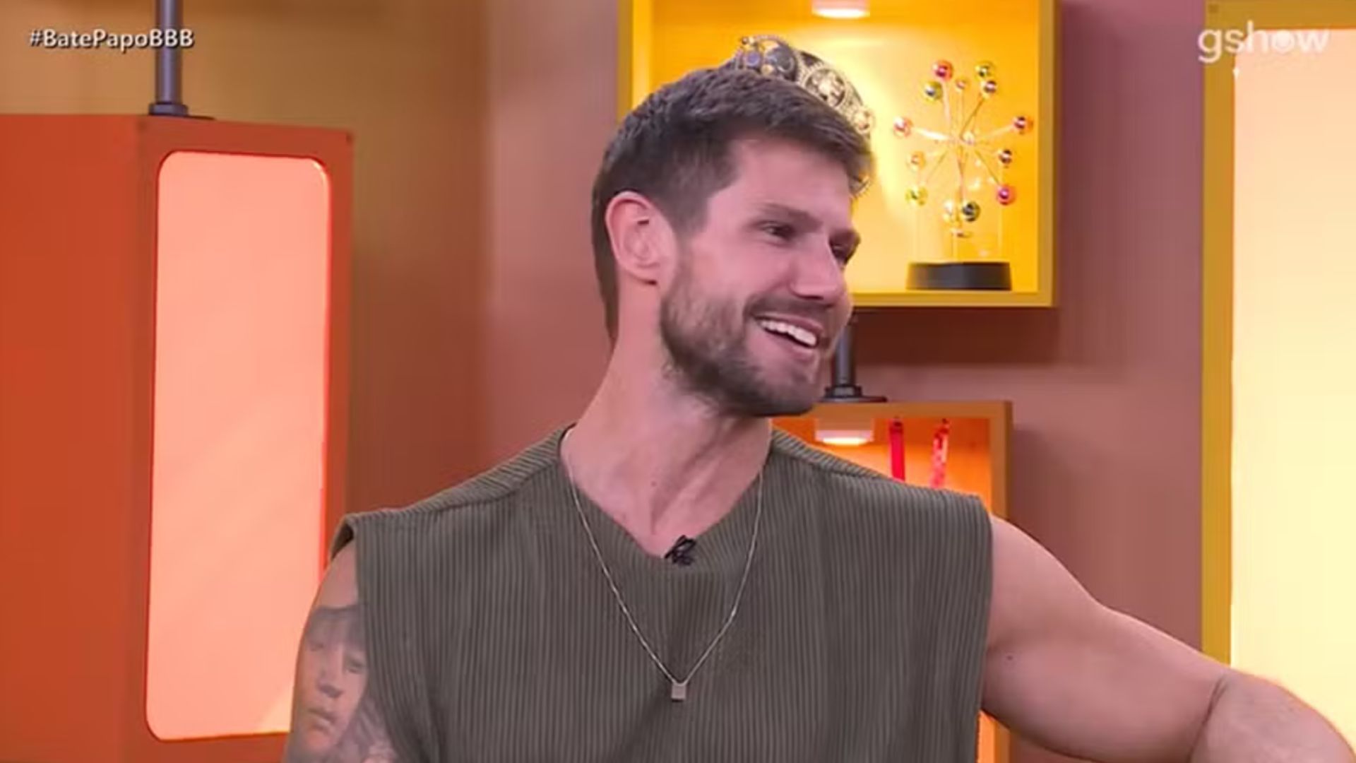 Jonas Sulzbach comenta relacionamentos no BBB 26. Foto: Globoplay