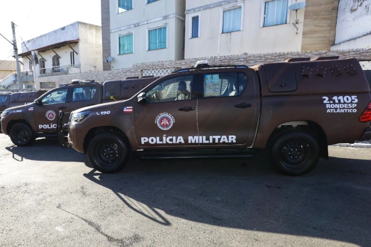 Rondesp faz grande apreens&atilde;o de drogas ap&oacute;s persegui&ccedil;ao em Salvador. Foto: GovBA