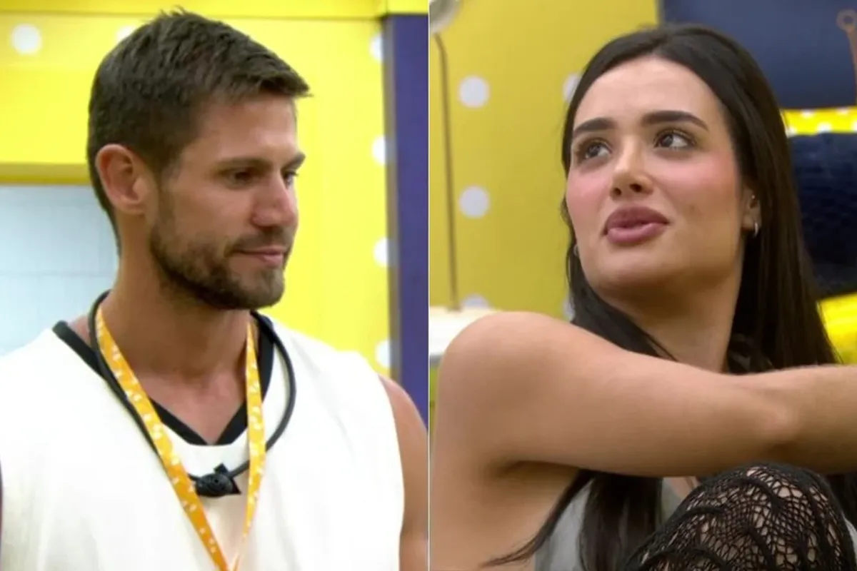 Jordana v&ecirc; estrat&eacute;gia em flerte de Ana Paula com Jonas. Foto: Reprodu&ccedil;&atilde;o | Globoplayo Globoplay