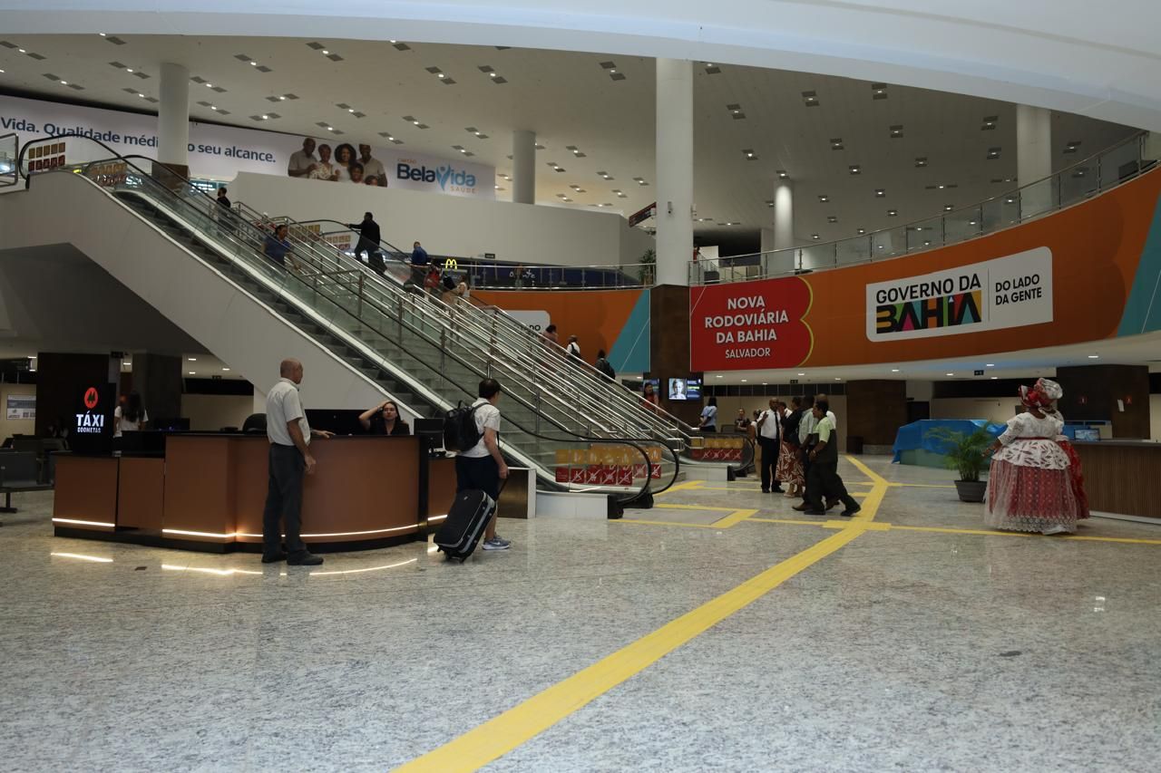 Nova Esta&ccedil;&atilde;o Rodovi&aacute;ria de Salvador. Foto: Thuane Maria | GOVBA