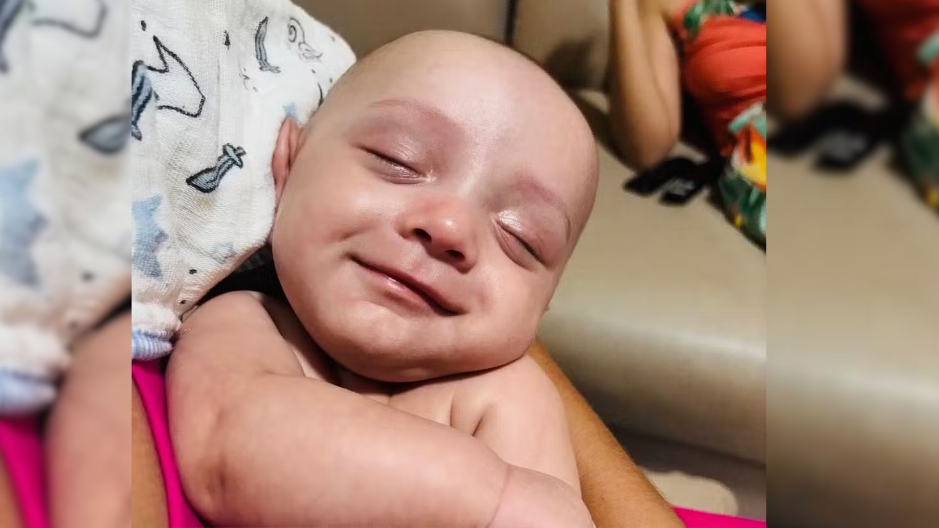 Levi Emanuel nasceu prematuro de 34 semanas, em junho