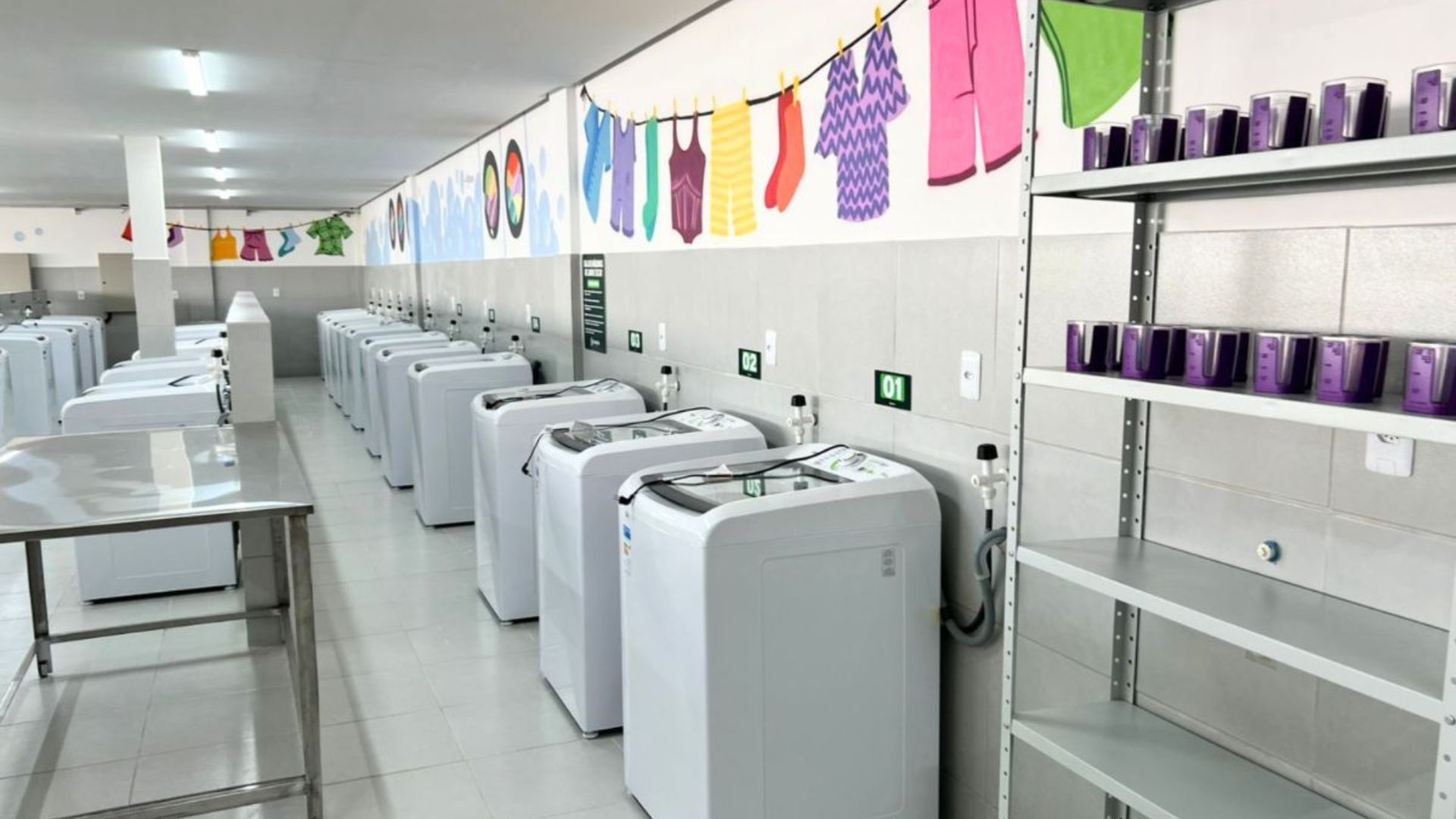 &Eacute; preciso estar inscrito no Cad&Uacute;nico para utilizar lavanderias p&uacute;blicas | Foto: Divulga&ccedil;&atilde;o/MDS/GovBr