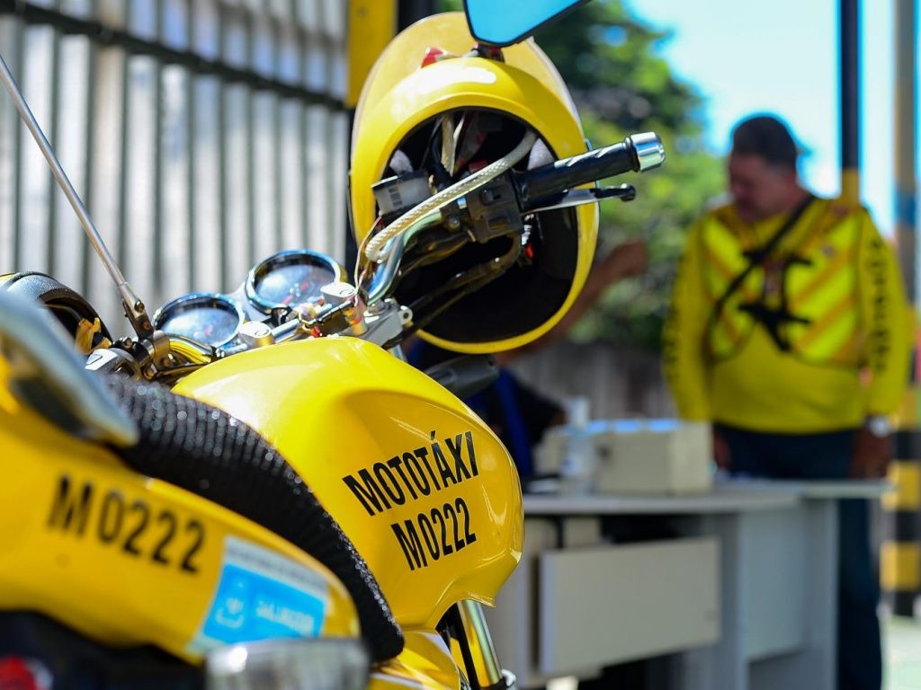 Os mototaxistas tem até o começo de julho para realizar a atualização dos dados. Foto: Secom/PMS