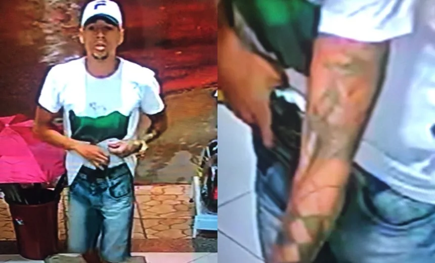 Vídeo mostra bandidos assaltando livraria no bairro do Lobato; veja