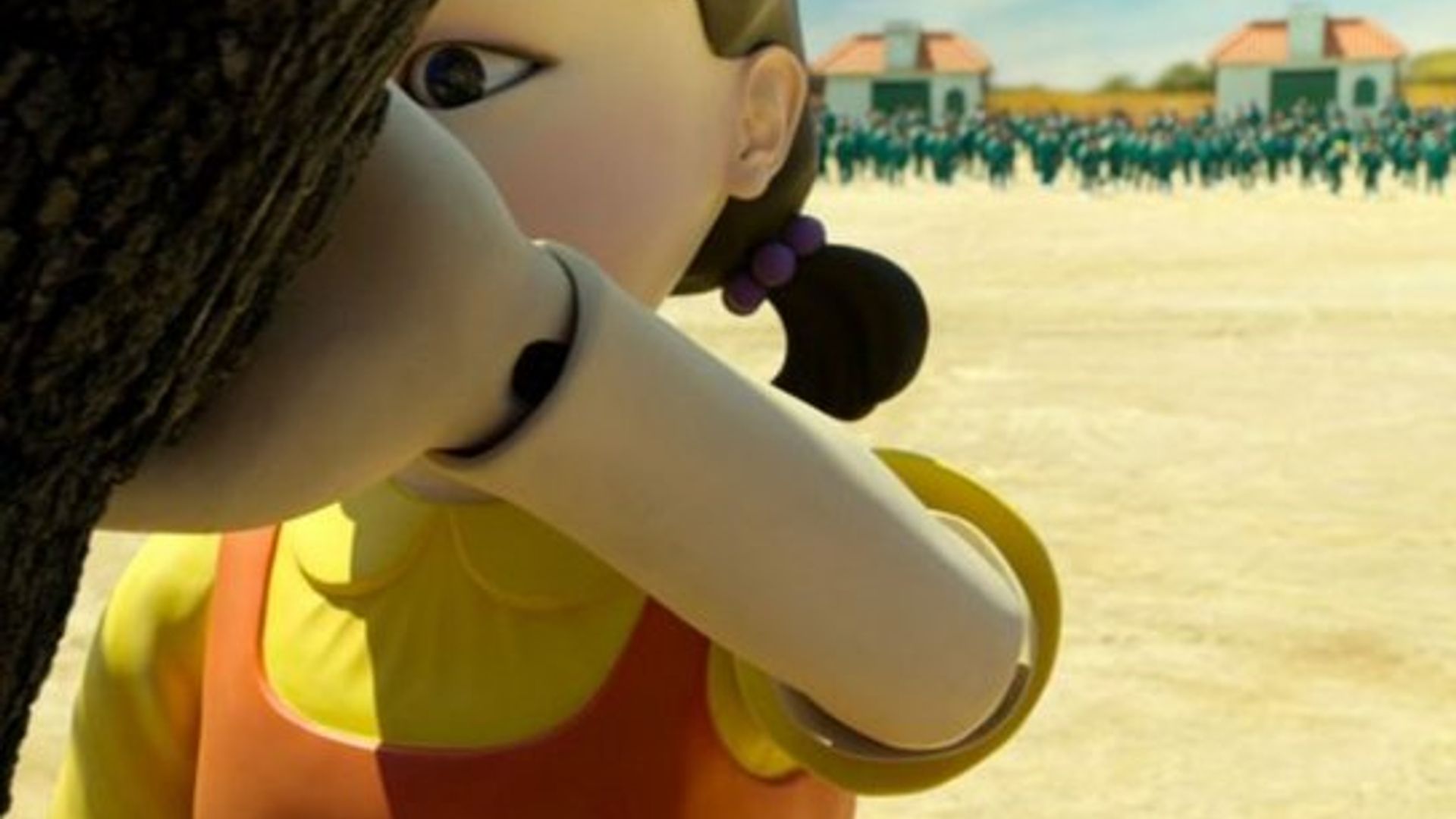 Cena famosa da série Round 6, da Netflix