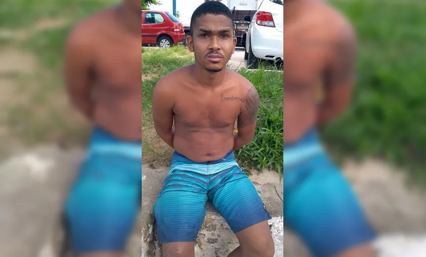 PEGOU: Polícia prende traficante suspeito de matar PM no bairro da Tancredo Neves em 2014