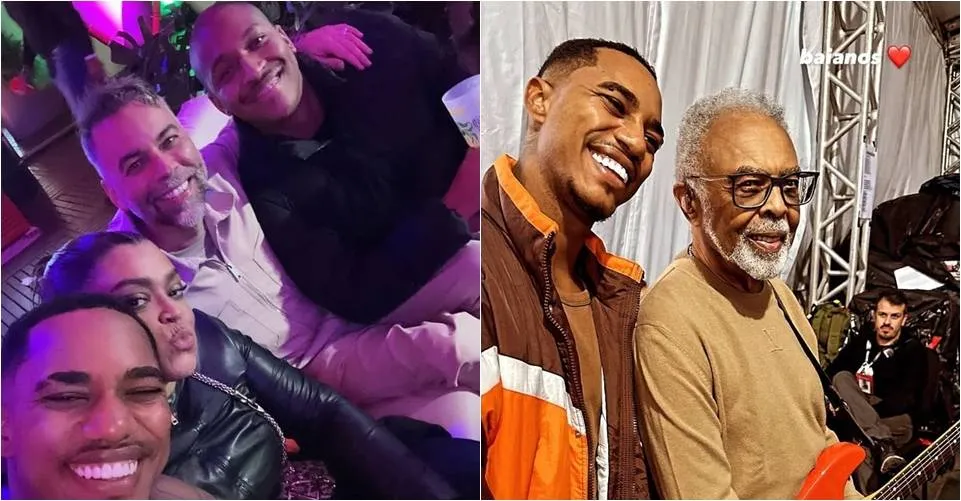 'Tem a senha!': O Kanalha curte show de Gilberto Gil ao lado de Preta Gil em São Paulo