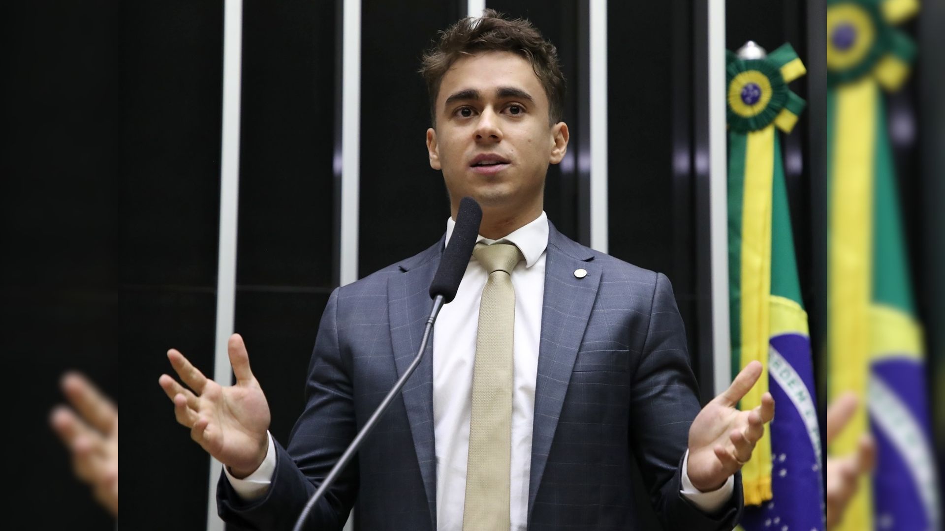 Nikolas Ferreira (PL-MG) é primo de Glaycon Raniere, preso desde a última semana | Foto: Mário Agra/Câmara dos Deputados