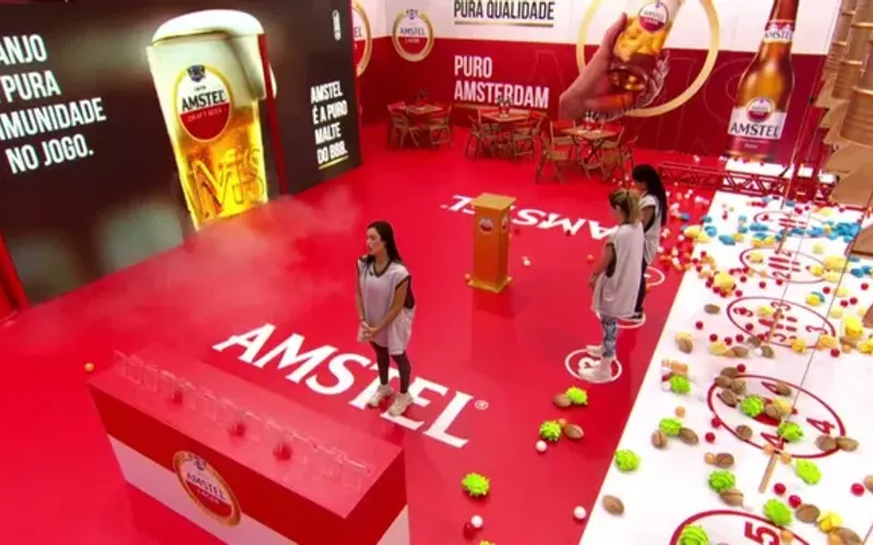 Jordana levou a melhor ao encontrar o totem correto que abria a janela, superando as finalistas Ana Paula e Marciele/Foto: Gshow