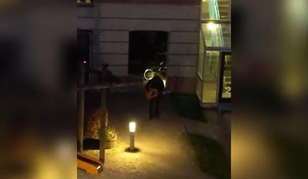 Músico faz show de graça para vizinhos em isolamento social na Dinamarca; assista