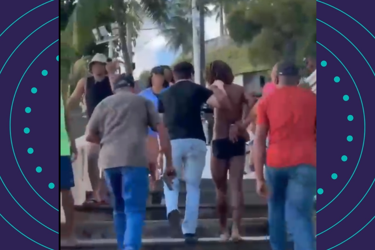 Homem &eacute; preso em flagrante suspeito de estuprar turista holandesa no Porto da Barra, em Salvador. Foto: Reprodu&ccedil;&atilde;o  Redes Sociais 