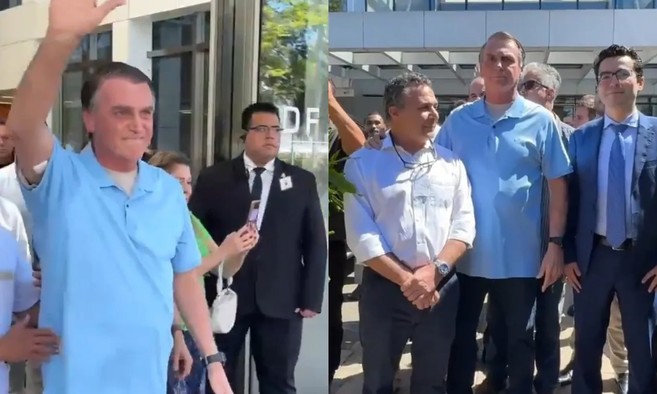 Bolsonaro deixa hospital e convoca aliados para marcha pela anistia