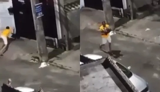 Homem é detido após agredir cachorro em Pernambués; assista