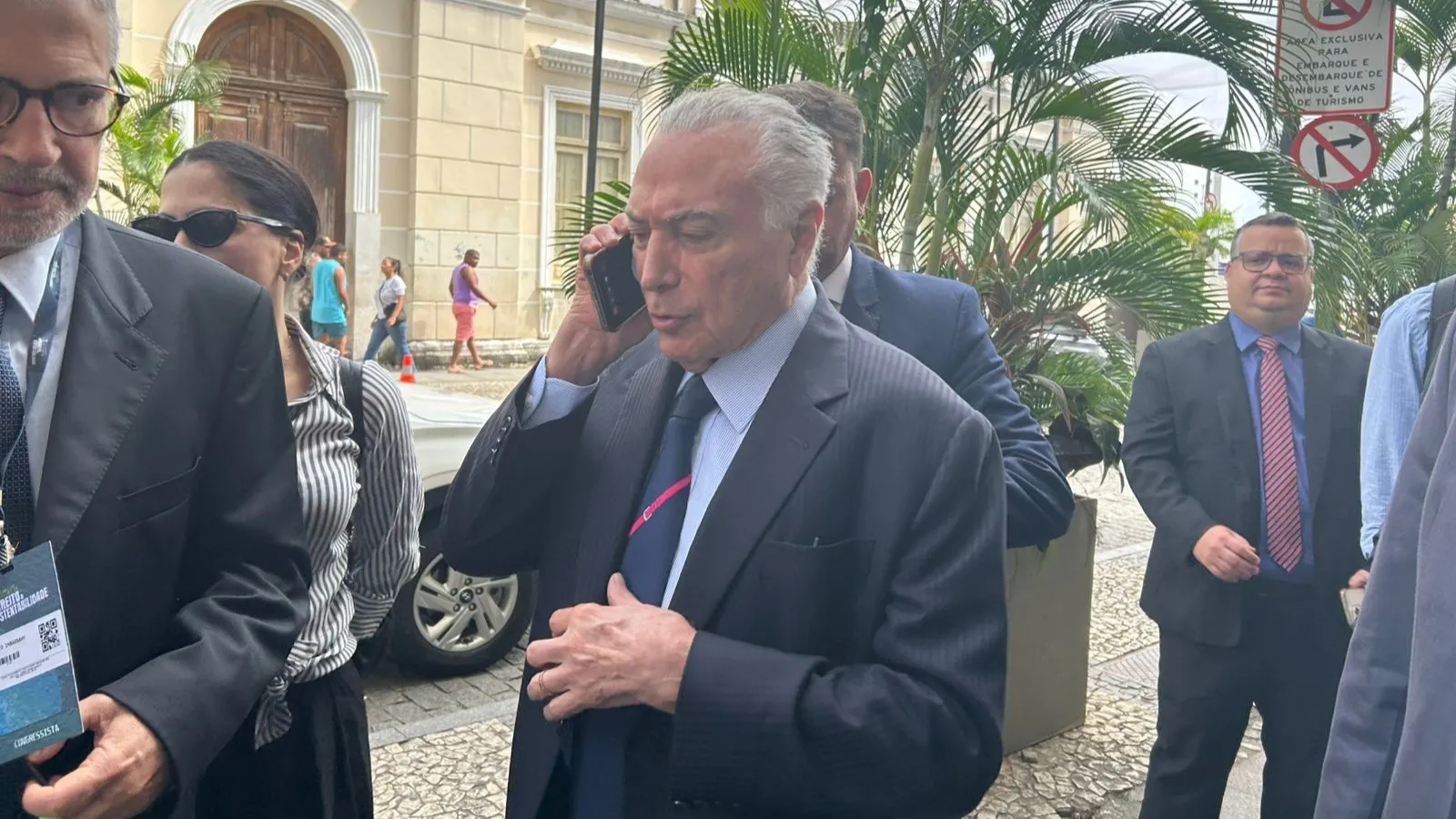 Em Salvador, Temer elogia qualidade 'pacificadora' de Alexandre de Moraes