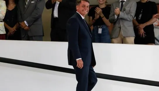 "Eleição é luta do bem contra o mal", diz Bolsonaro em ato de lançamento da sua pré-candidatura