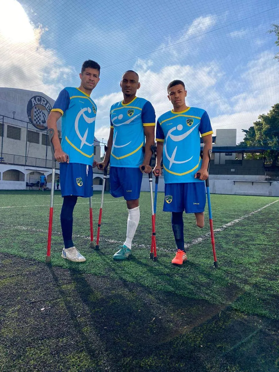 Três atletas baianos são convocados para Seleção Brasileira de Futebol para Amputados