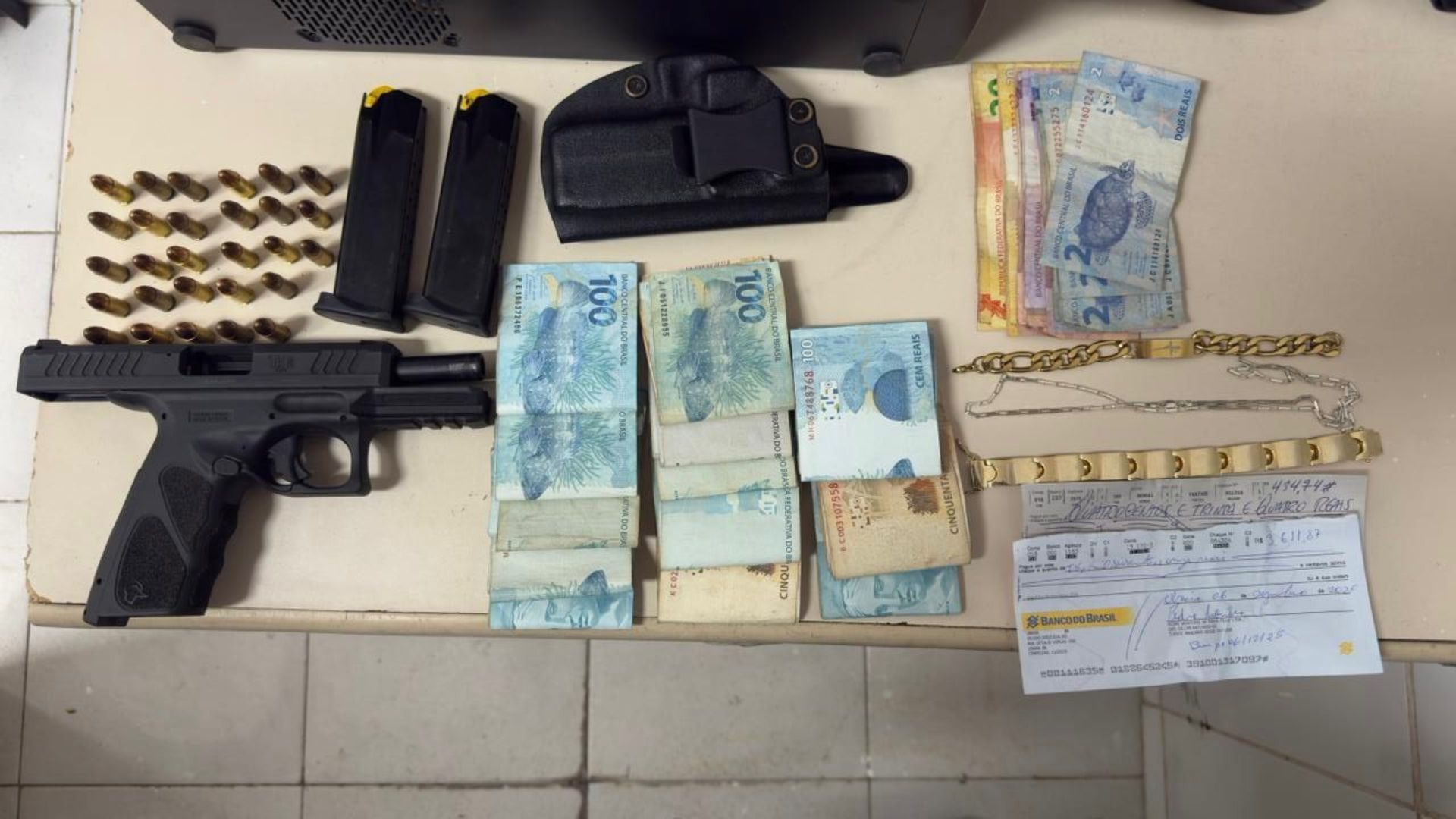 Operação contra facção em São Félix. Foto: Divulgação | SSP