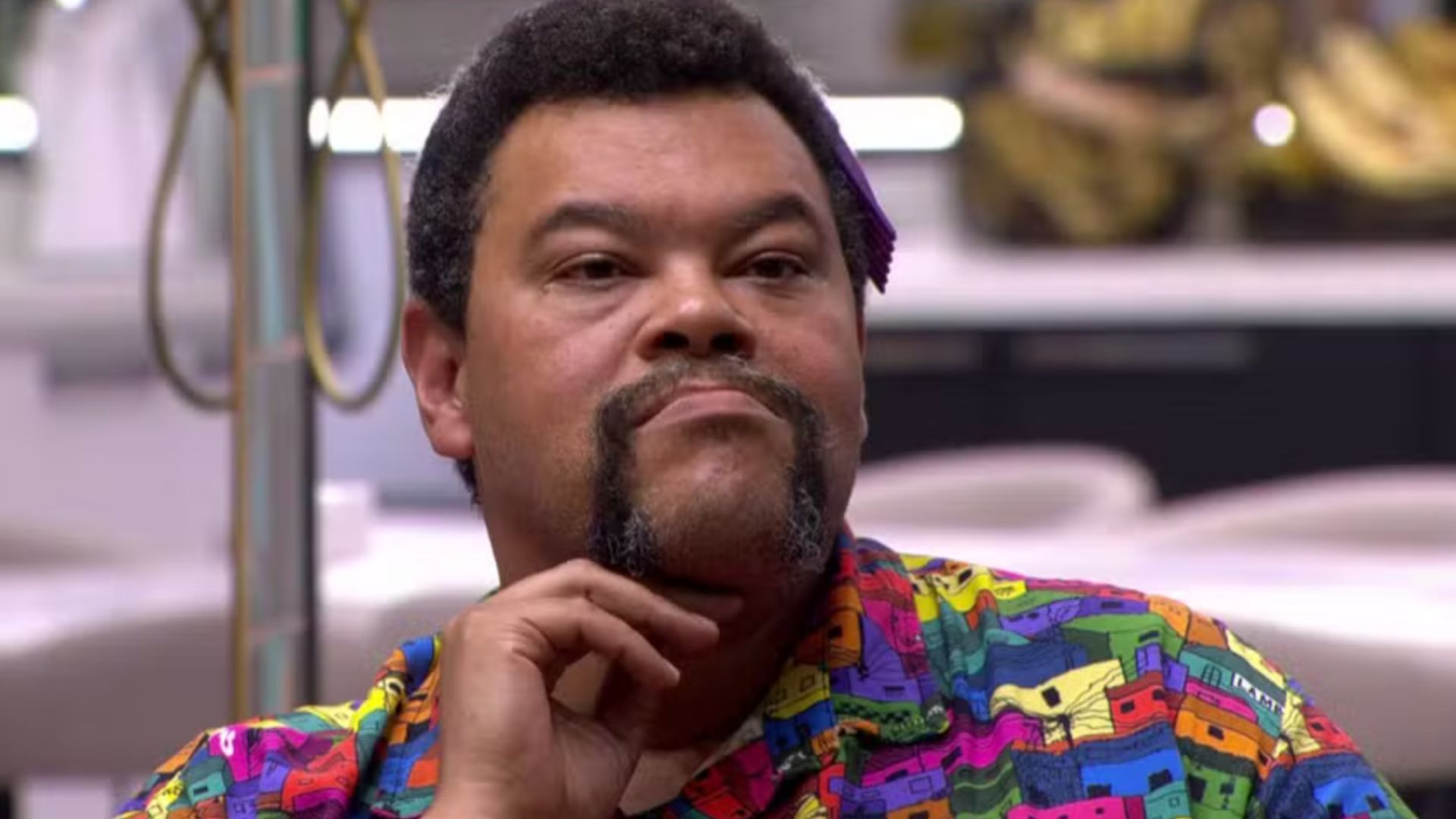 Babu Santana &eacute; eliminado do BBB 26. Foto: Globo