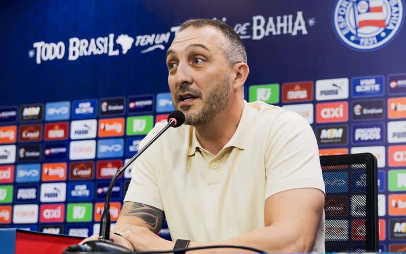 Cadu Santoro participa das decis&otilde;es sobre renova&ccedil;&otilde;es contratuais, chegadas de refor&ccedil;os e integra&ccedil;&atilde;o de jogadores da base ao elenco principal /Foto: Leticia Martins / EC Bahia&nbsp;
