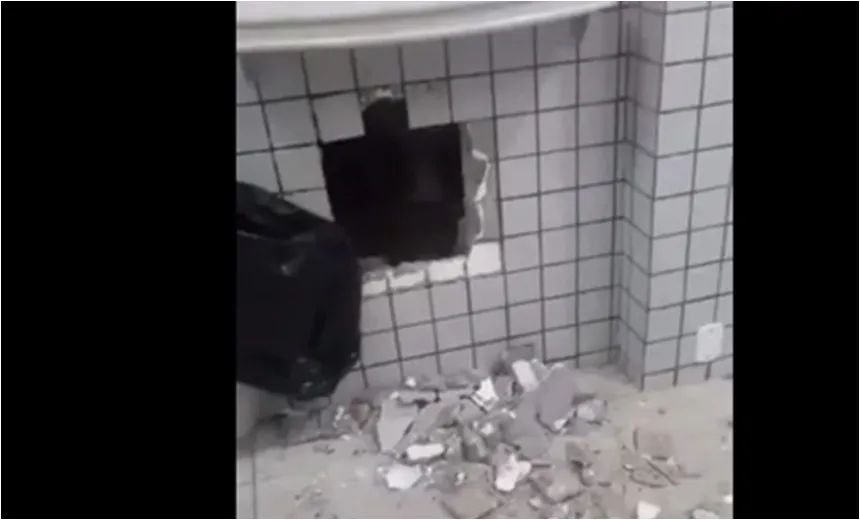 Homens arrombam lotérica e levam R$ 100 mil em Vitória da Conquista; veja vídeo
