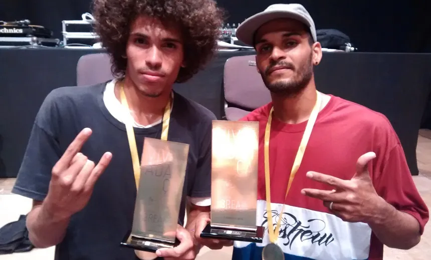 VIVADANÇA: Dupla de bboys da Bahia e Sergipe vencem 11ª edição da Batalha de Break