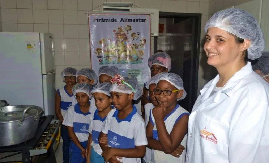 Salvador institui programa de gastronomia em escolas municipais