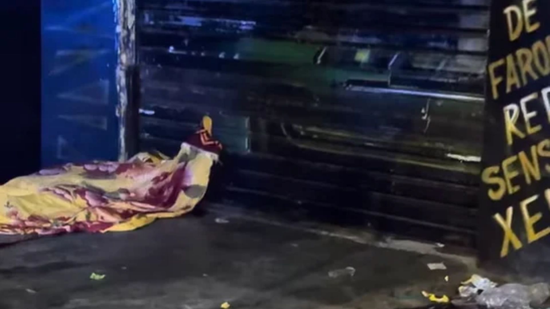 Homem morto a tiros em Águas Claras. Foto: Alô Juca