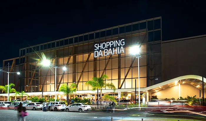 Imagem do shopping da Bahia 