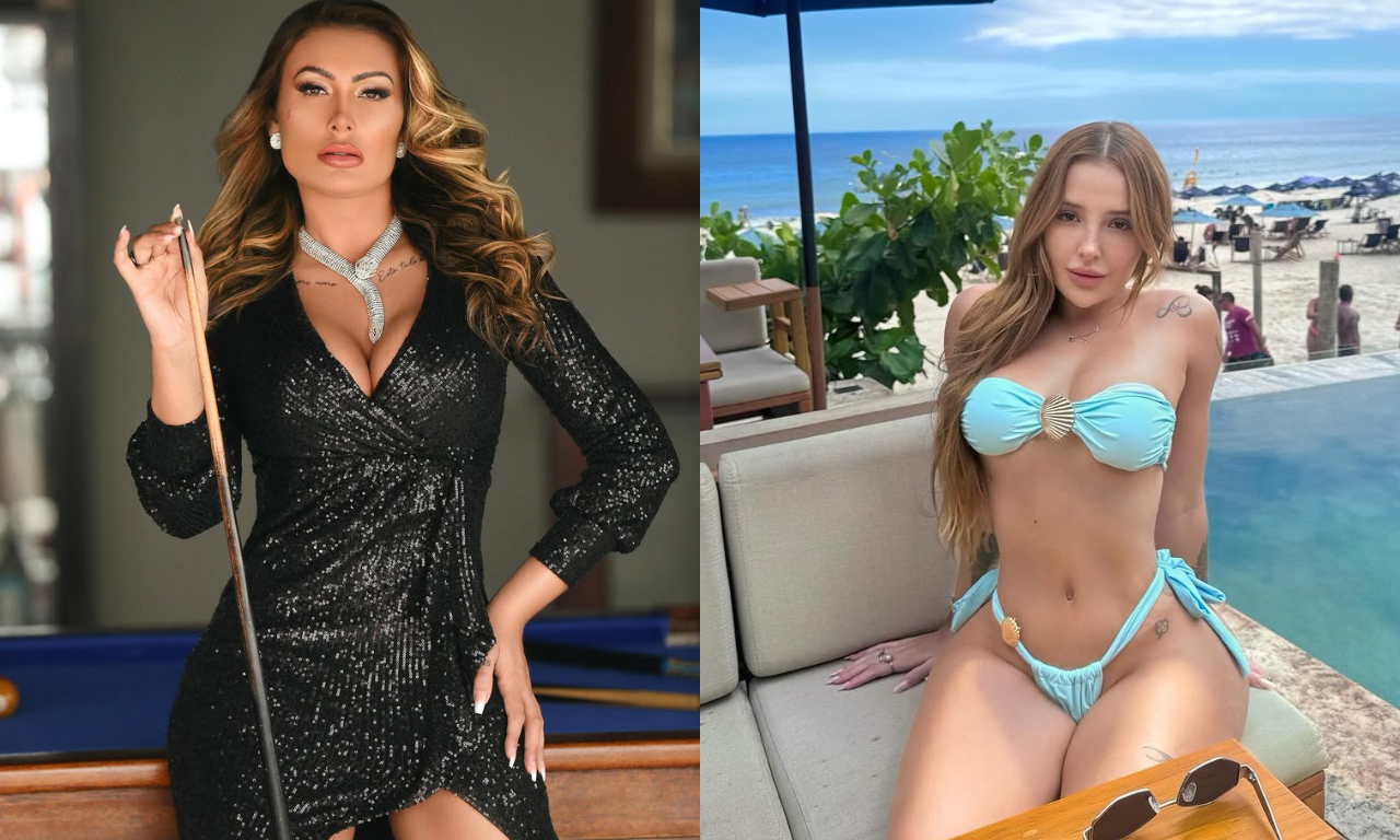 Andressa Urach detona garota de programa. Foto: redes sociais | @andressaurachoficial | @anyawauada