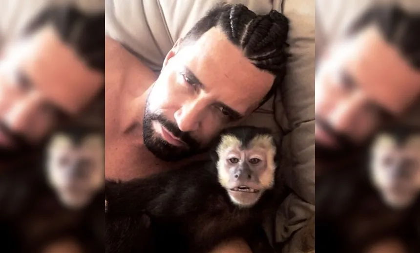 TRISTE! Macaco de estimação de Latino morre atropelado; “Dia mais infeliz da minha vida”