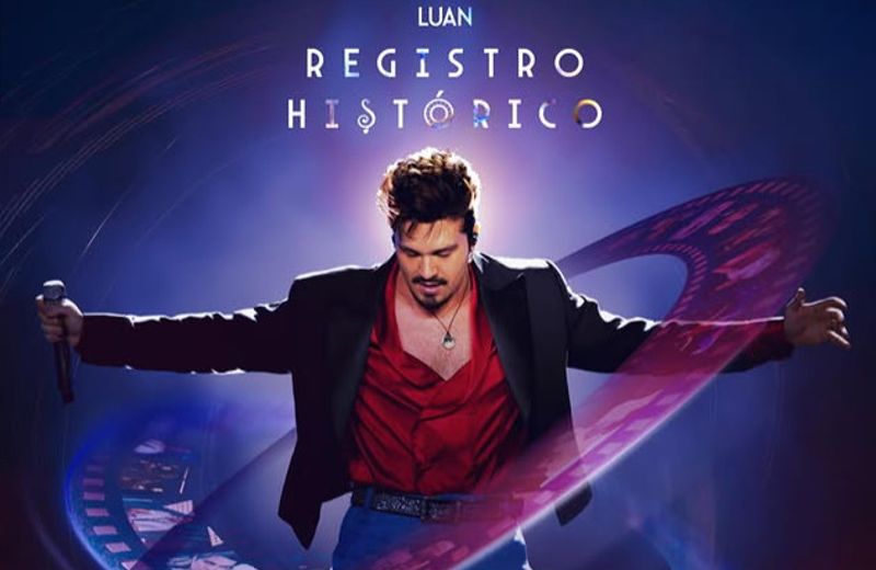 Luan Santana desembarca na capital baiana no dia 22 de agosto com a turnê “Registro Histórico” na agenda de Salvador. O cantor se apresenta na Arena Fonte Nova e revisita sucessos de seus 18 anos de carreira/Foto: Divulgação