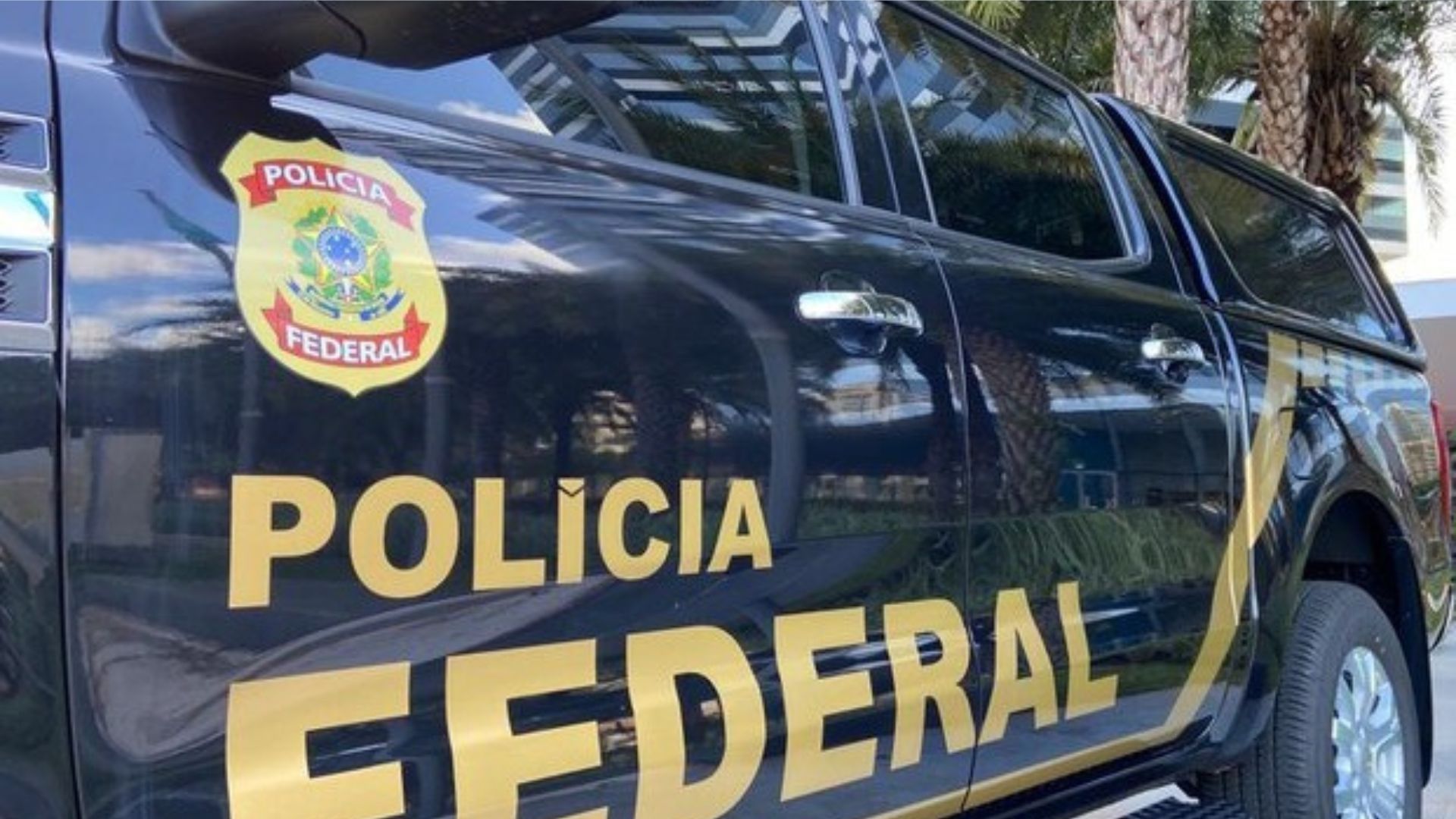 Viatura Policia Federal Ilustração