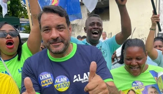 Alan Sanches desponta entre mais votados em Salvador e amplia base no interior