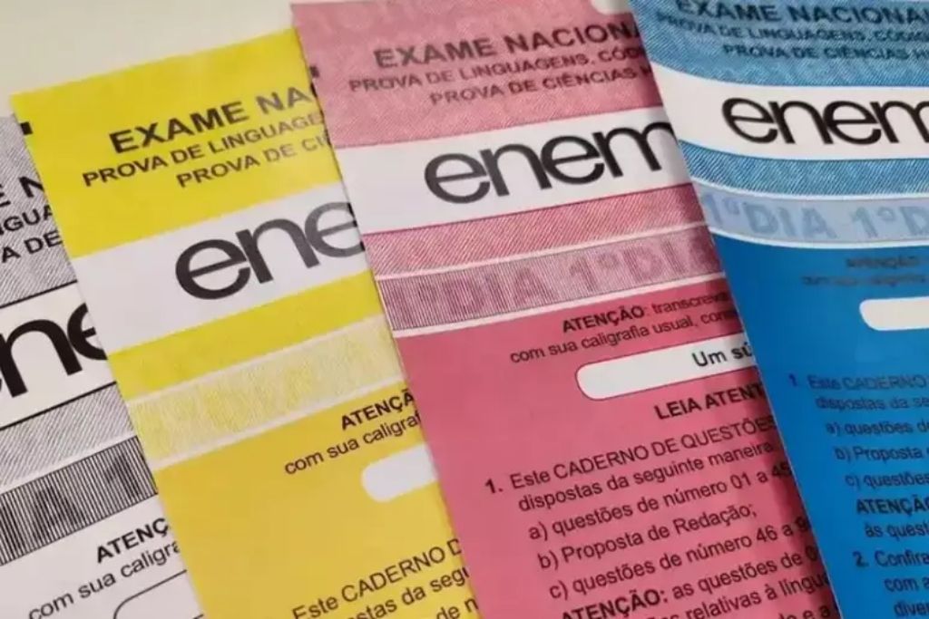 As provas do Enem 2025 serão aplicadas em 9 e 16 de novembro. Foto: Reprodução