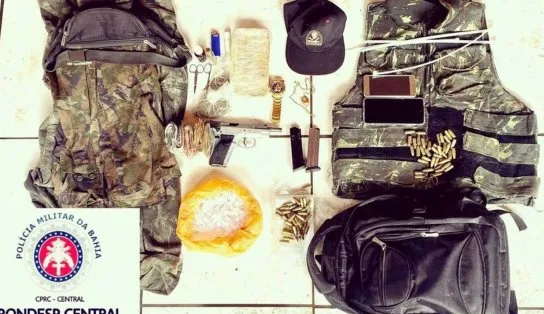 Foragido da polícia e comparsa são presos com armas e drogas em Castelo Branco