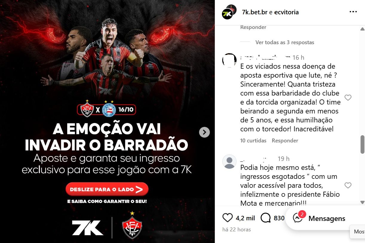 Torcedores Do Vitória Reclamam
