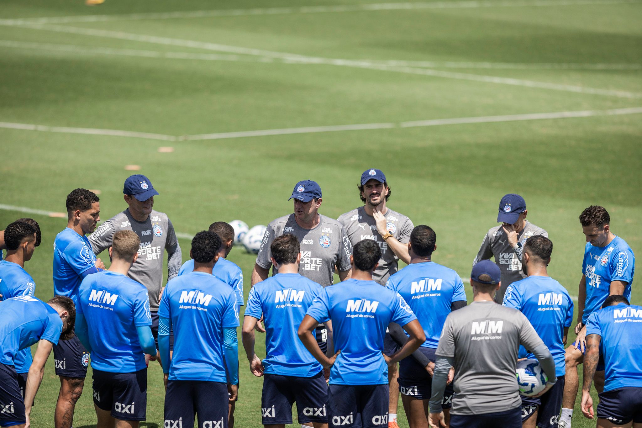Bahia finalizou preparação para enfrentar Ceará | Foto: Rafael Rodrigues/EC Bahia